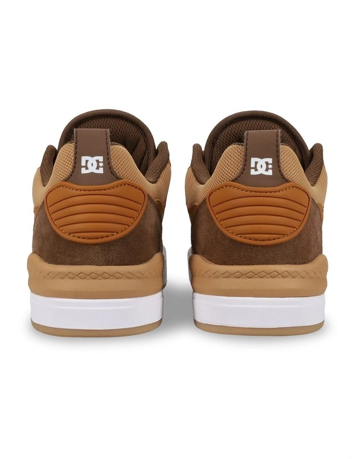 Dc Ascend Skate Shoes in Brown/White image 5