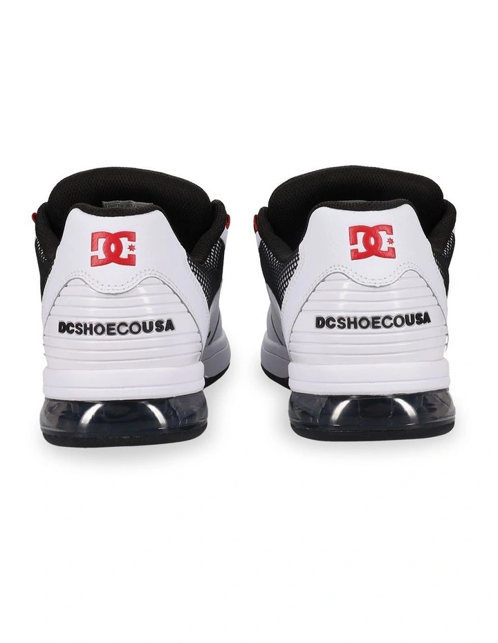 Versatile Skate Shoes in White/Black/Red image 4