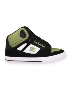 Pure High-Top Wc Sneakers in Black/Olive/White