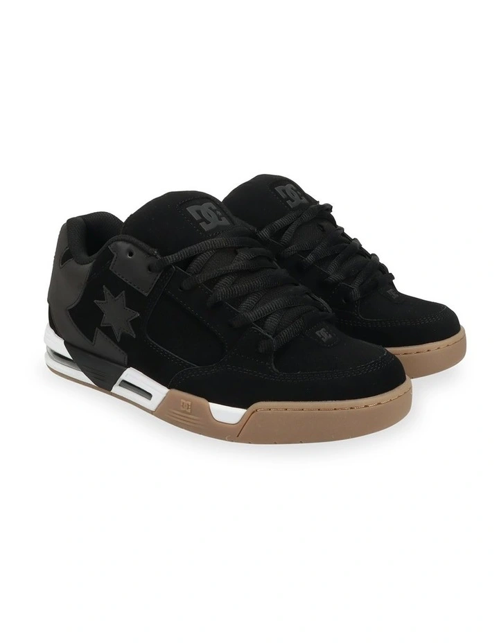 Dc Commad Skate Shoes in Black/Gum image 2