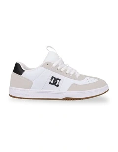 Dc Astrix Sneakers in White/Black