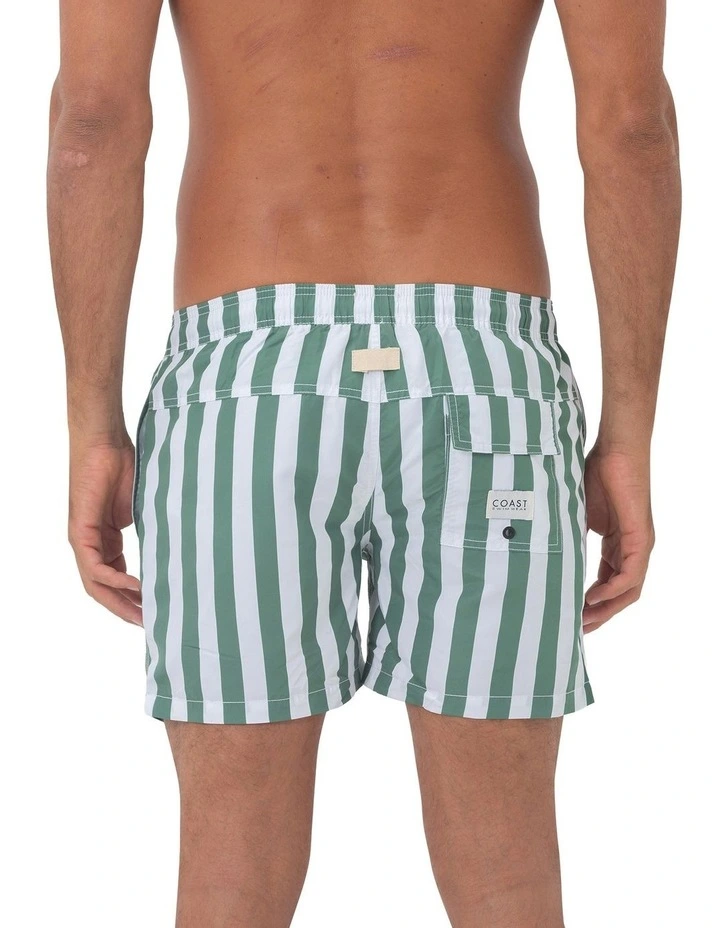 Madeira Mens Green Swim Shorts image 2