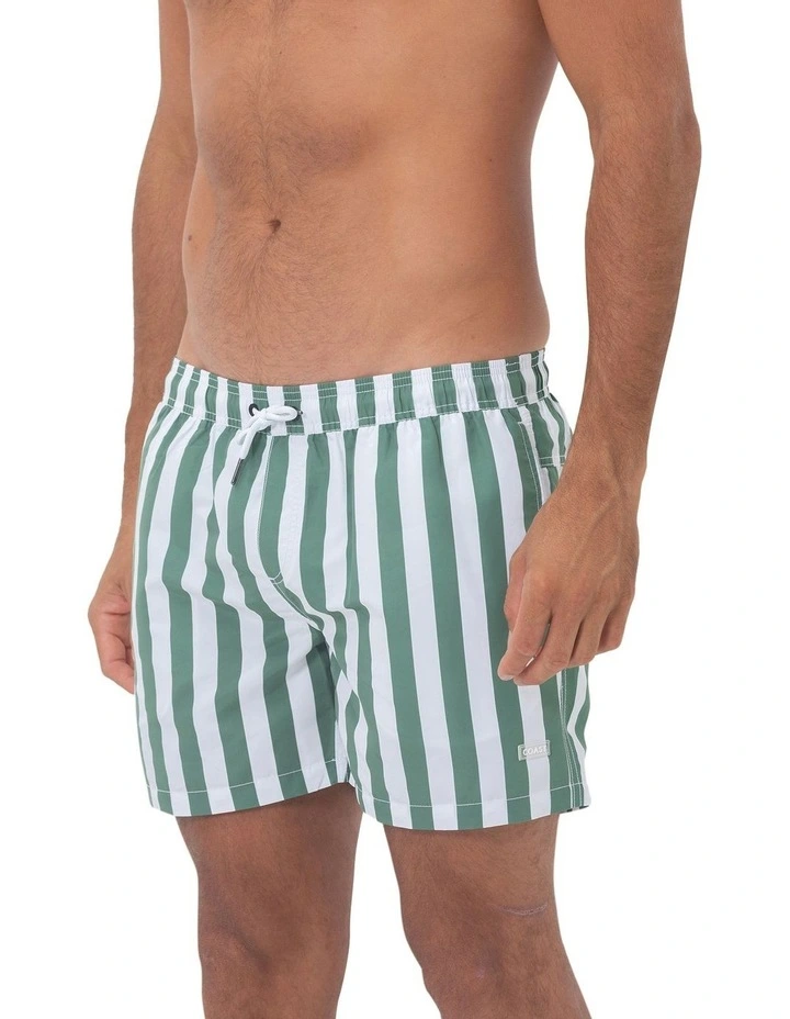Madeira Mens Green Swim Shorts image 3