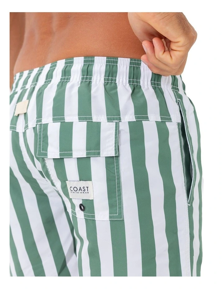 Madeira Swim Shorts in Green image 4