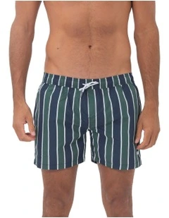 Felix Mens Swim Shorts in Dark Green