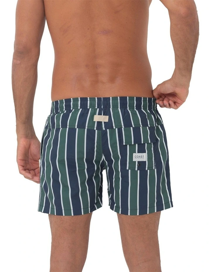 Felix Mens Swim Shorts in Dark Green image 2