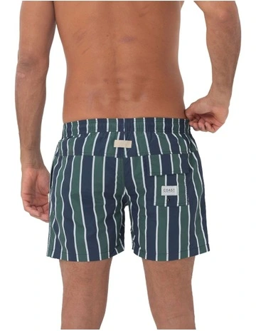 Felix Mens Swim Shorts in Dark Green