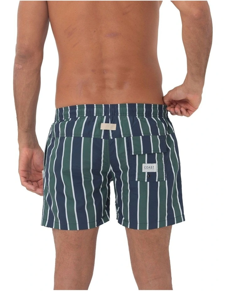 Felix Mens Swim Shorts in Dark Green image 2