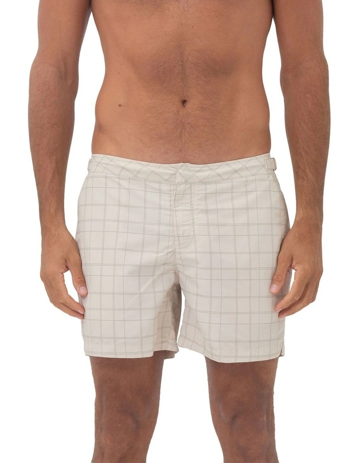 Sandbar Mens Swim Short in Beige image 1