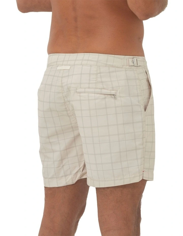 Sandbar Mens Swim Short in Beige image 2