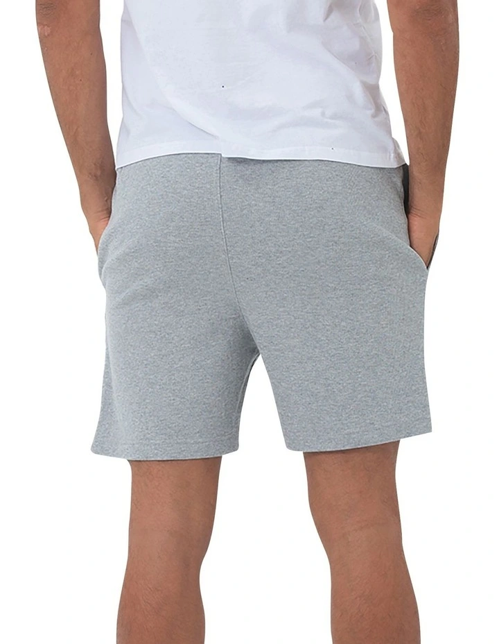Barcelona Lounge Shorts in Grey Marle image 2