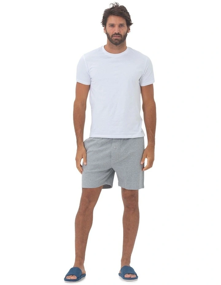 Barcelona Lounge Shorts in Grey Marle image 5