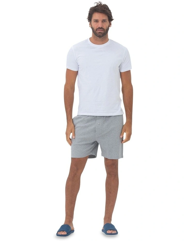 Barcelona Lounge Shorts in Grey Marle image 5