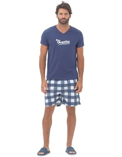 Coastal Cruise Pyjamas in Navy