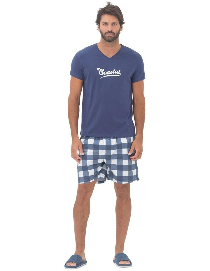 Coastal Cruise Pyjamas in Navy image 1