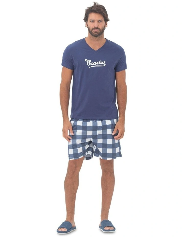 Coastal Cruise Pyjamas in Navy image 1