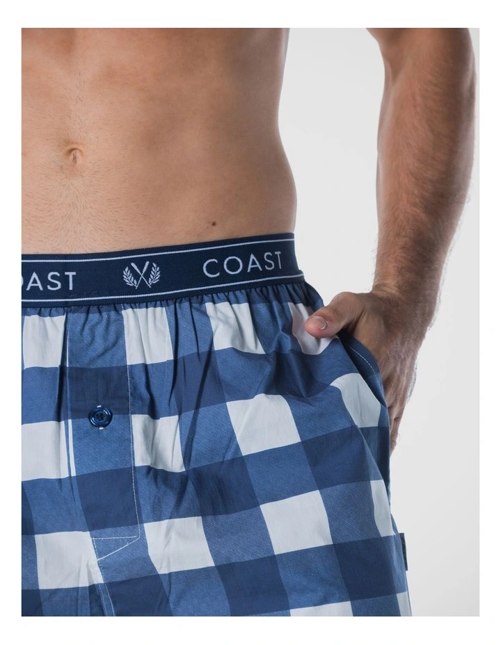 Coastal Cruise Pyjamas in Navy image 5