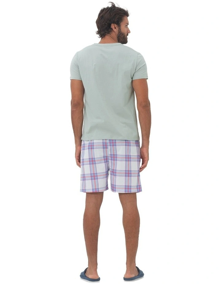 Road Tripping Mens Pyjamas in Green image 2