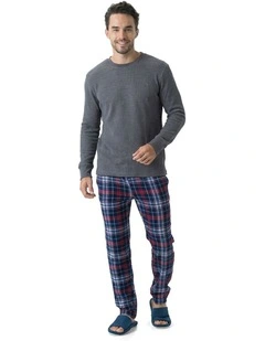 Midnight Pearl Winter Pyjama in Grey