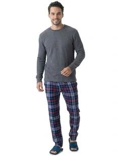 Midnight Pearl Winter Pyjama in Grey