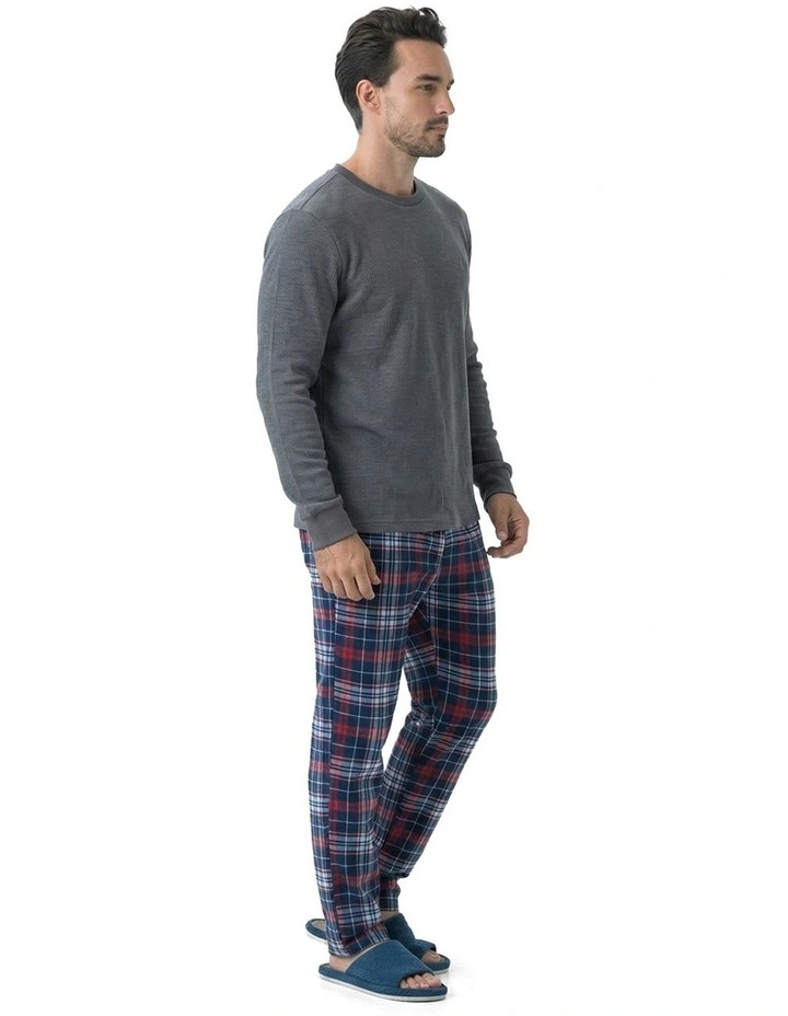 Midnight Pearl Winter Pyjama in Grey image 3