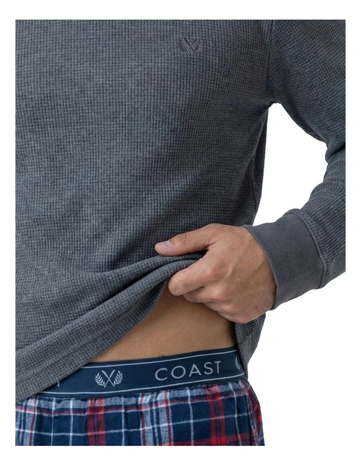 Midnight Pearl Winter Pyjama in Grey image 4