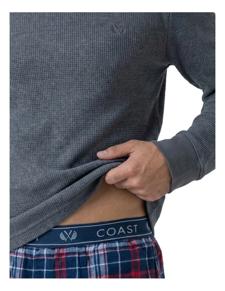 Midnight Pearl Winter Pyjama in Grey image 4