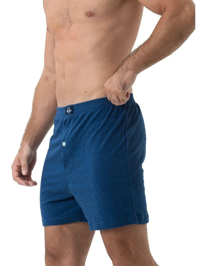 Knit Boxers 2 Pack in Navy Iris image 4