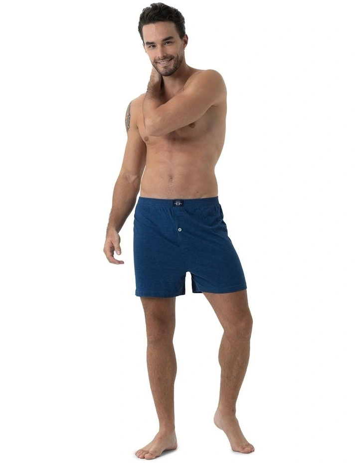 Knit Boxers 2 Pack in Navy Iris image 6