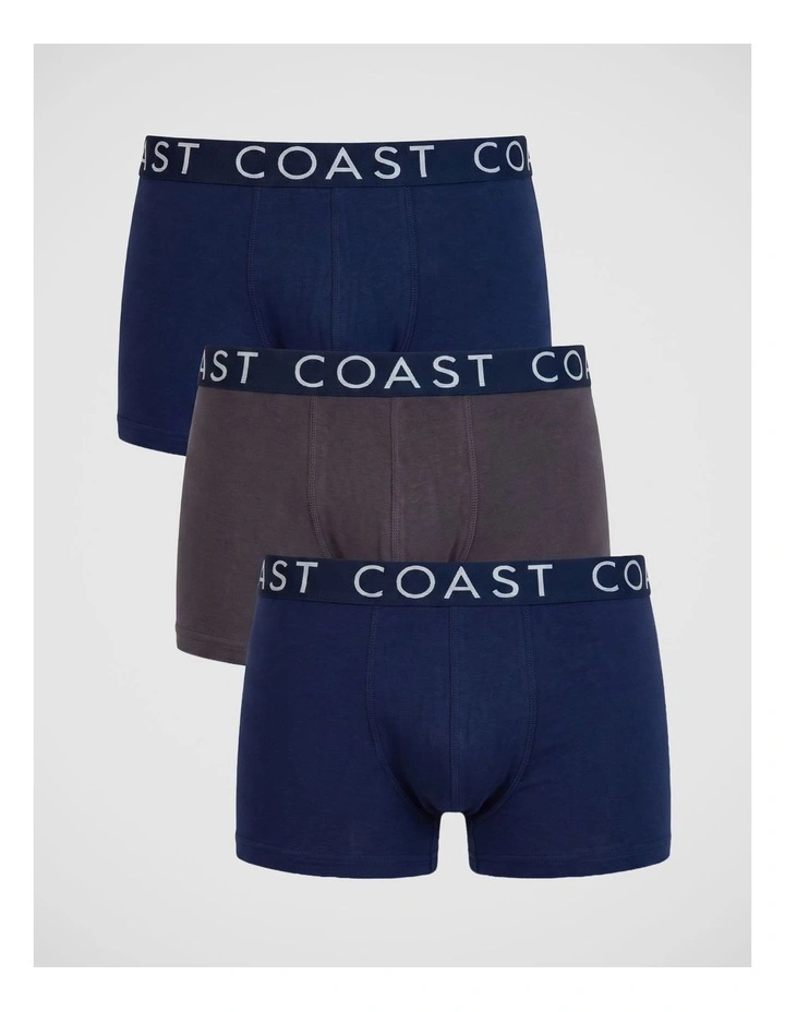 Cotton Stretch Boxer Brief 3 Pack in Multi image 5