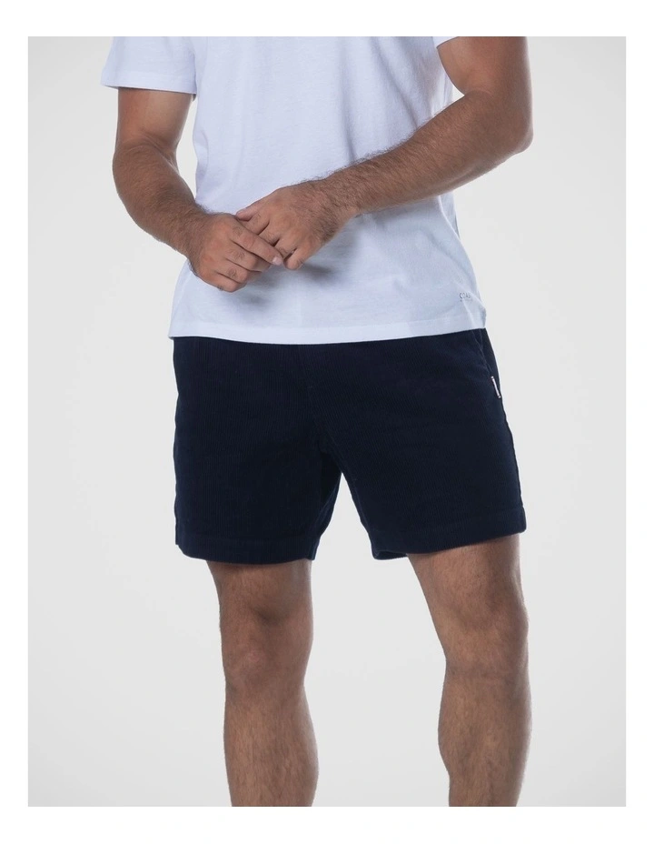 Marina Cord Shorts - Navy image 1