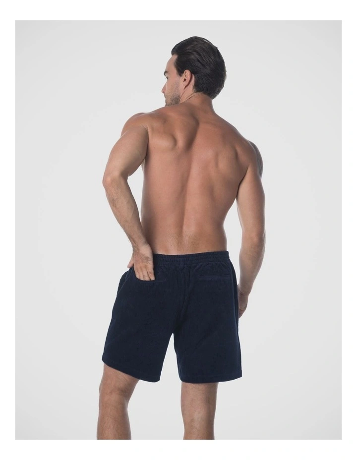 Marina Cord Shorts - Navy image 2
