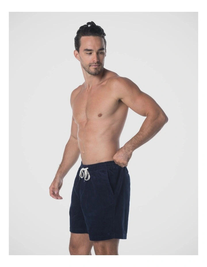 Marina Cord Shorts - Navy image 3