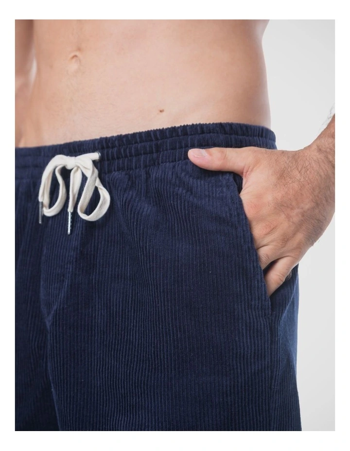 Marina Cord Shorts - Navy image 4