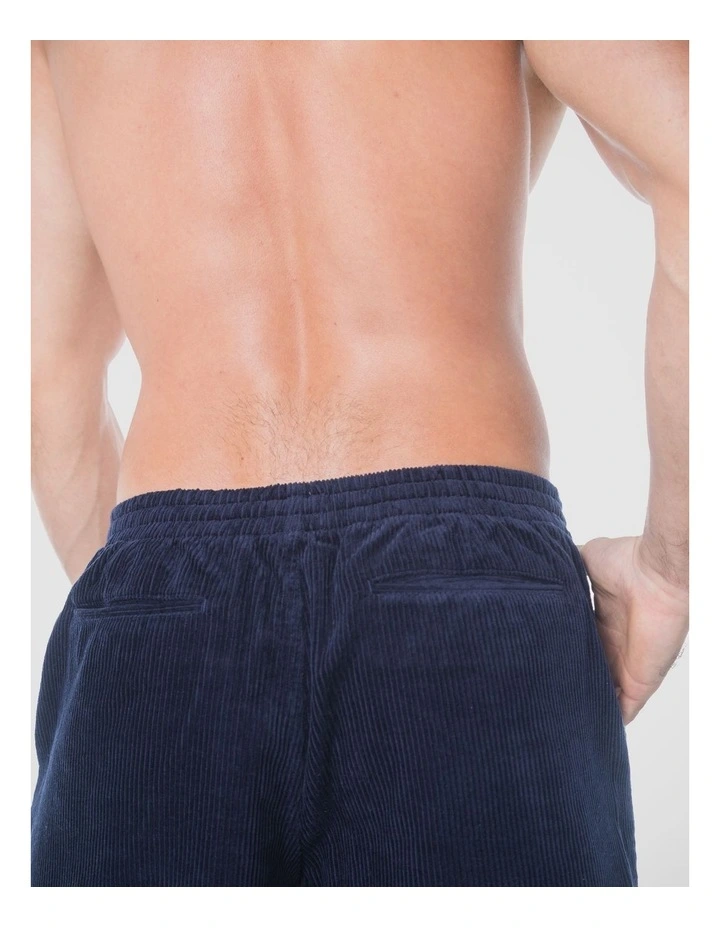 Marina Cord Shorts - Navy image 5