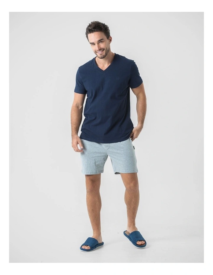 V Neck Tee - Navy image 5