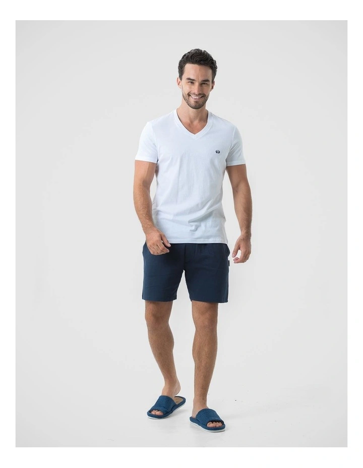 V Neck Tee - White image 5