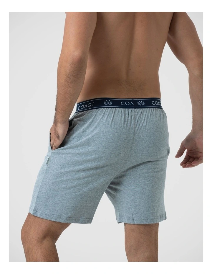Lounge Shorts - Grey Marle image 2