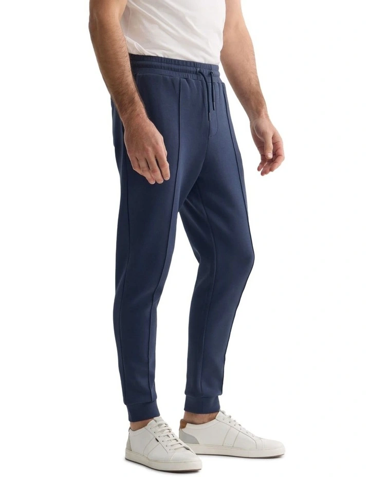 Atlas Double Faced Track Pants in Dark Navy image 3