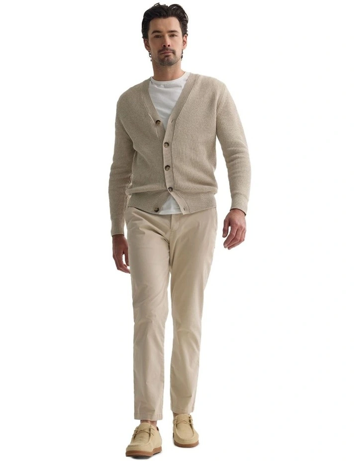 Lincon Cardigan in Stone image 1