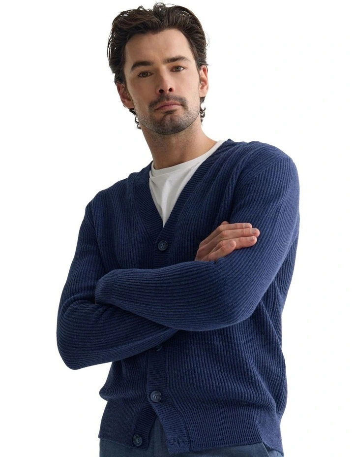 Lincon Cardigan in Blue image 4