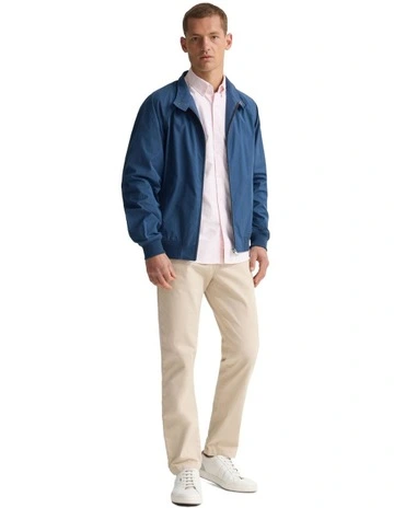 Henry Unlined Bomber Jacket in Navy