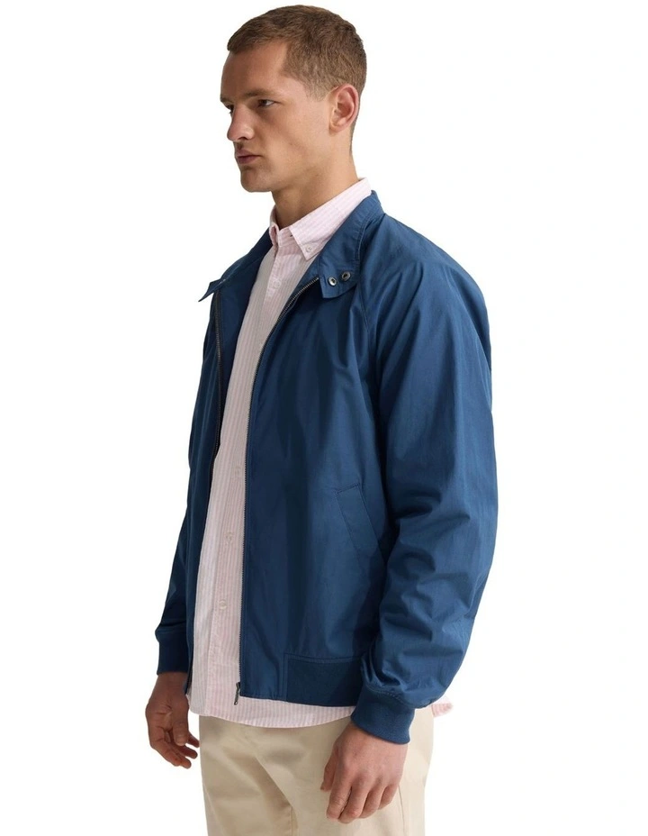 Henry Unlined Bomber Jacket in Navy image 3