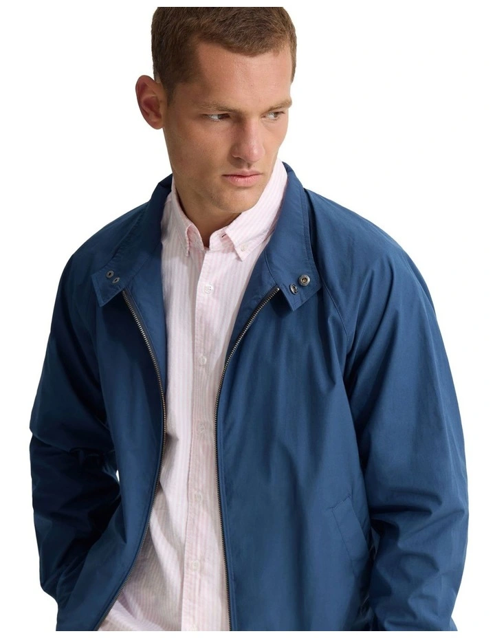 Henry Unlined Bomber Jacket in Navy image 4