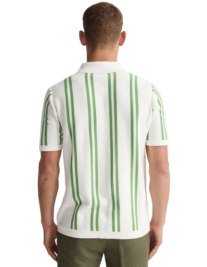 Francisco Polo Collar Knit in Multi image 2
