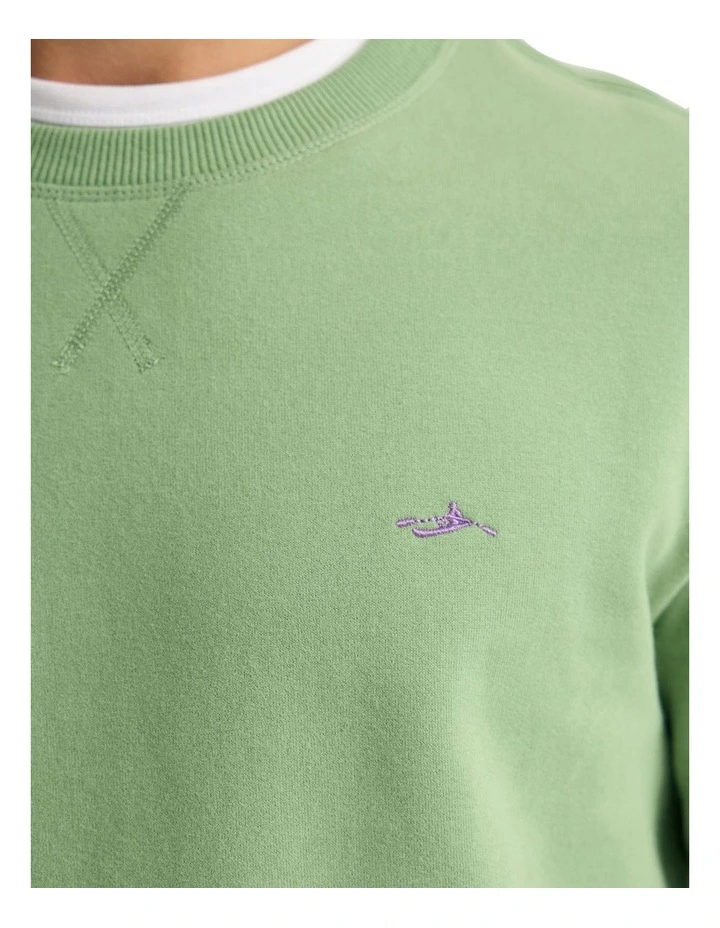 Leo Sweatshirt in Green image 6