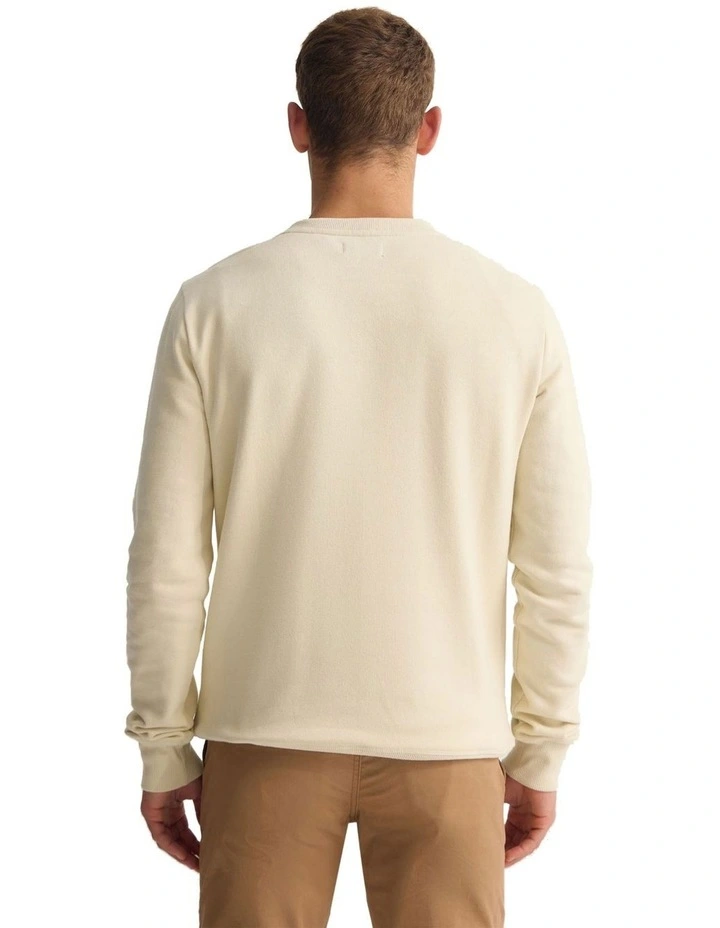 Leo Sweatshirt in Stone image 2