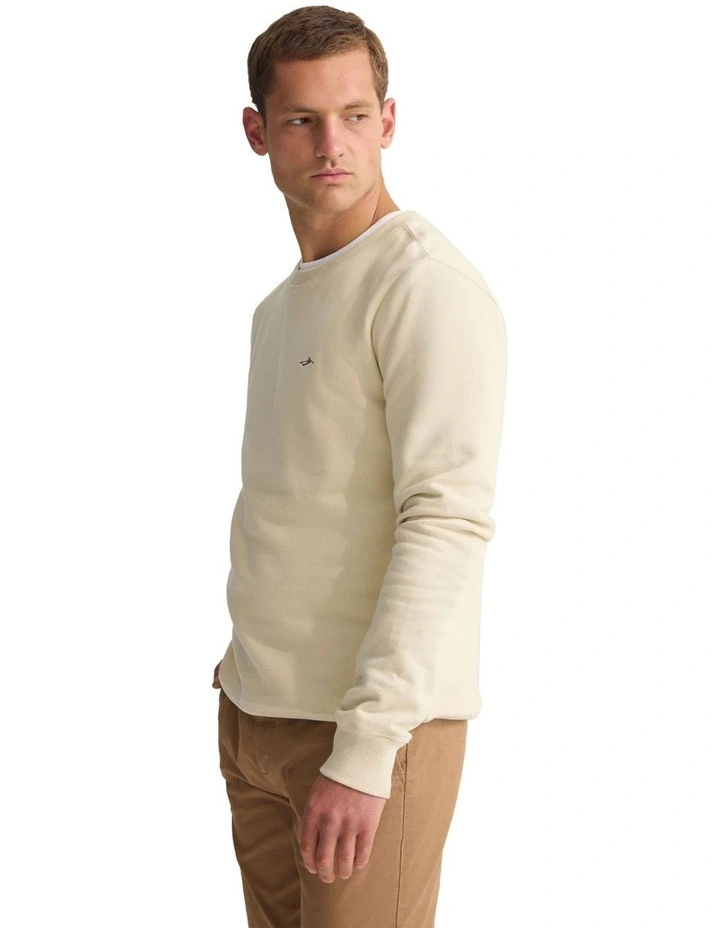 Leo Sweatshirt in Stone image 3