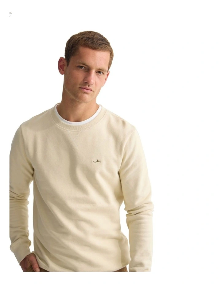 Leo Sweatshirt in Stone image 4