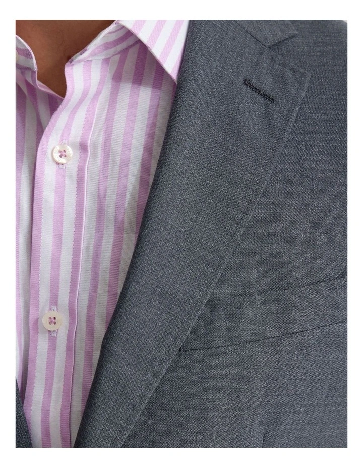 Byron Wool Suit Jacket in Grey image 6